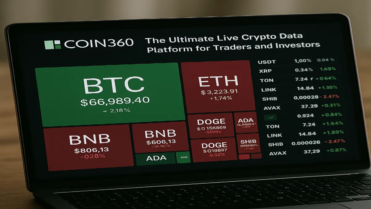 Coin360 Review: The Ultimate Live Crypto Data Platform for Traders and Investors