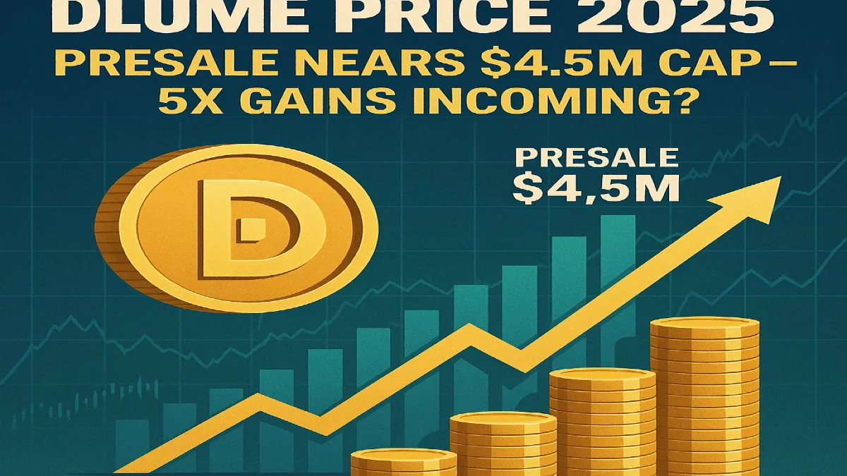 Dlume Price 2025: Presale Nears .5M Cap – 5X Gains Incoming?