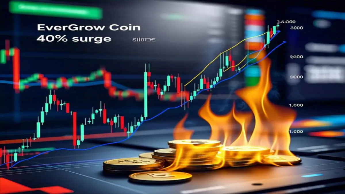 EverGrow Coin (EGC) Price Surges 40% – Token Burns & Exchange Listing Rumors Fuel Rally