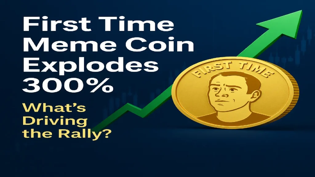 First Time Meme Coin (FTMC) Explodes 300% – What’s Driving the Rally