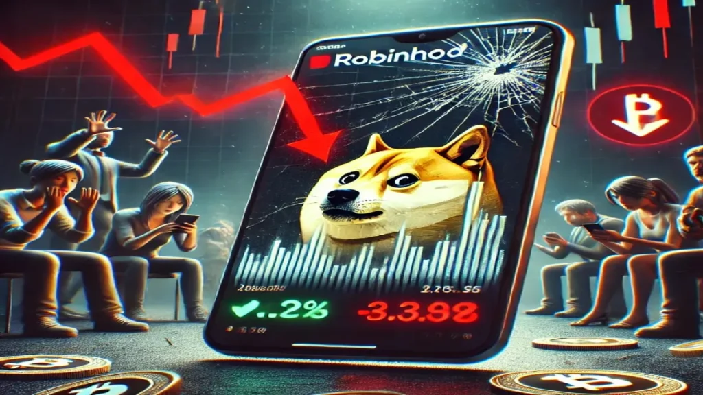 Robinhood DOGE Drop Sparks Panic