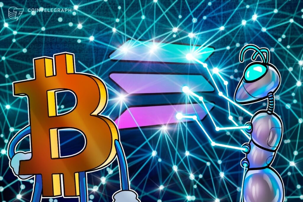 Solana vs. Bitcoin Chart suggests in explosive Sol Price Breakout for $ 300