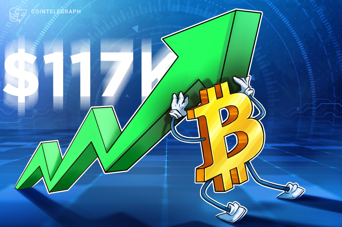 Bitcoin price predictions include next $ 117,000