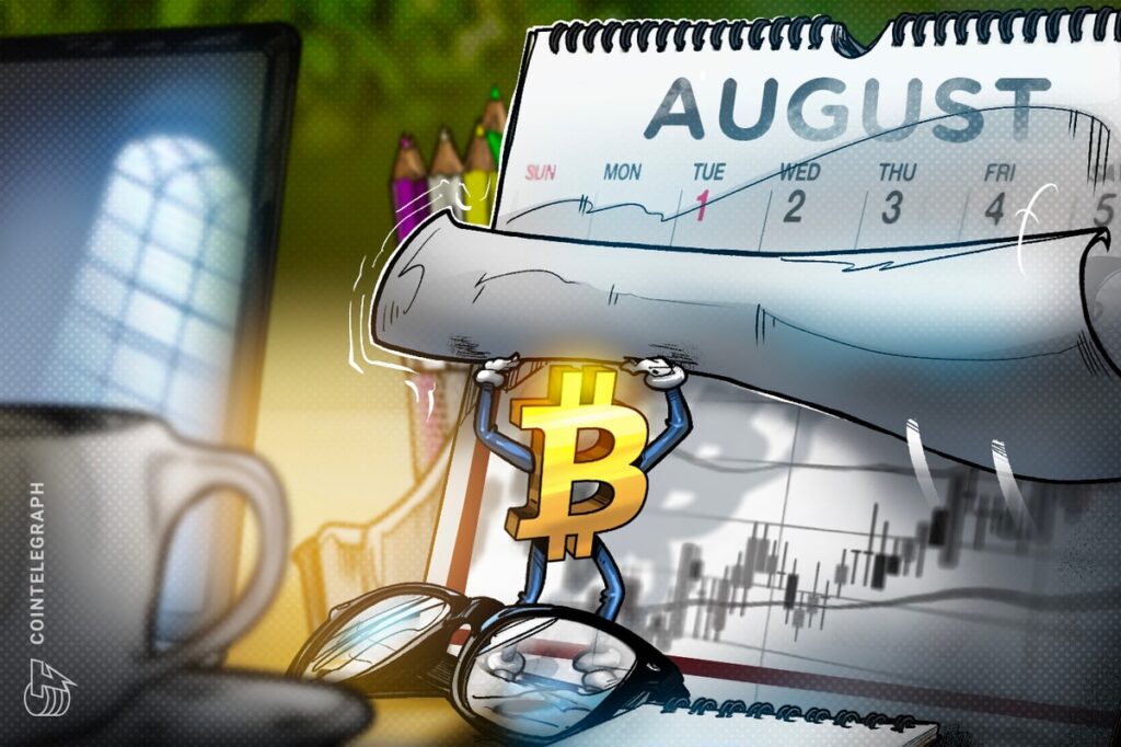 BTC Whale sells $ 2.7b, net hackers $ 53 million: August in graphics