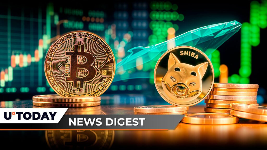 Siba Inu (Shib) forms the first 2025 gold cross, Dumping XRP whales in mass, Bitcoin (BTC) Rockets 1.530% in liquidation imbalance – Weekly News Weekly News