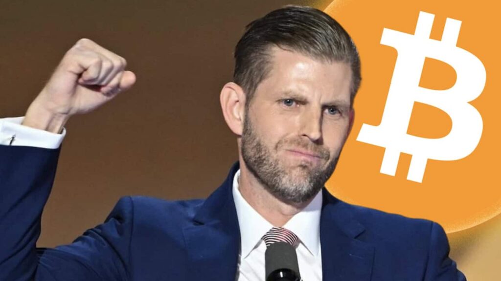 Eric Trump said Bitcoin’s price is definitely $ 1 million in Bitcoin Asia