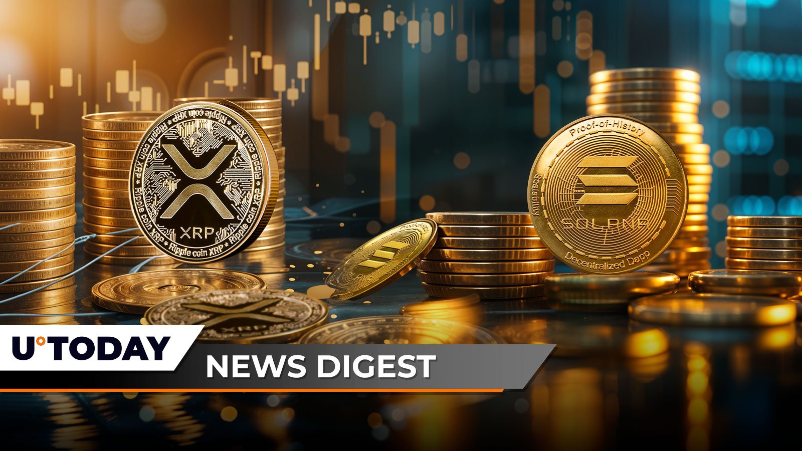 XRP Print Golden Cross at last, John Lennon’s son bet on Bitcoin (BTC), $ 1.2 billion in Solana (Sun) moved in minutes – Crypto News Digest