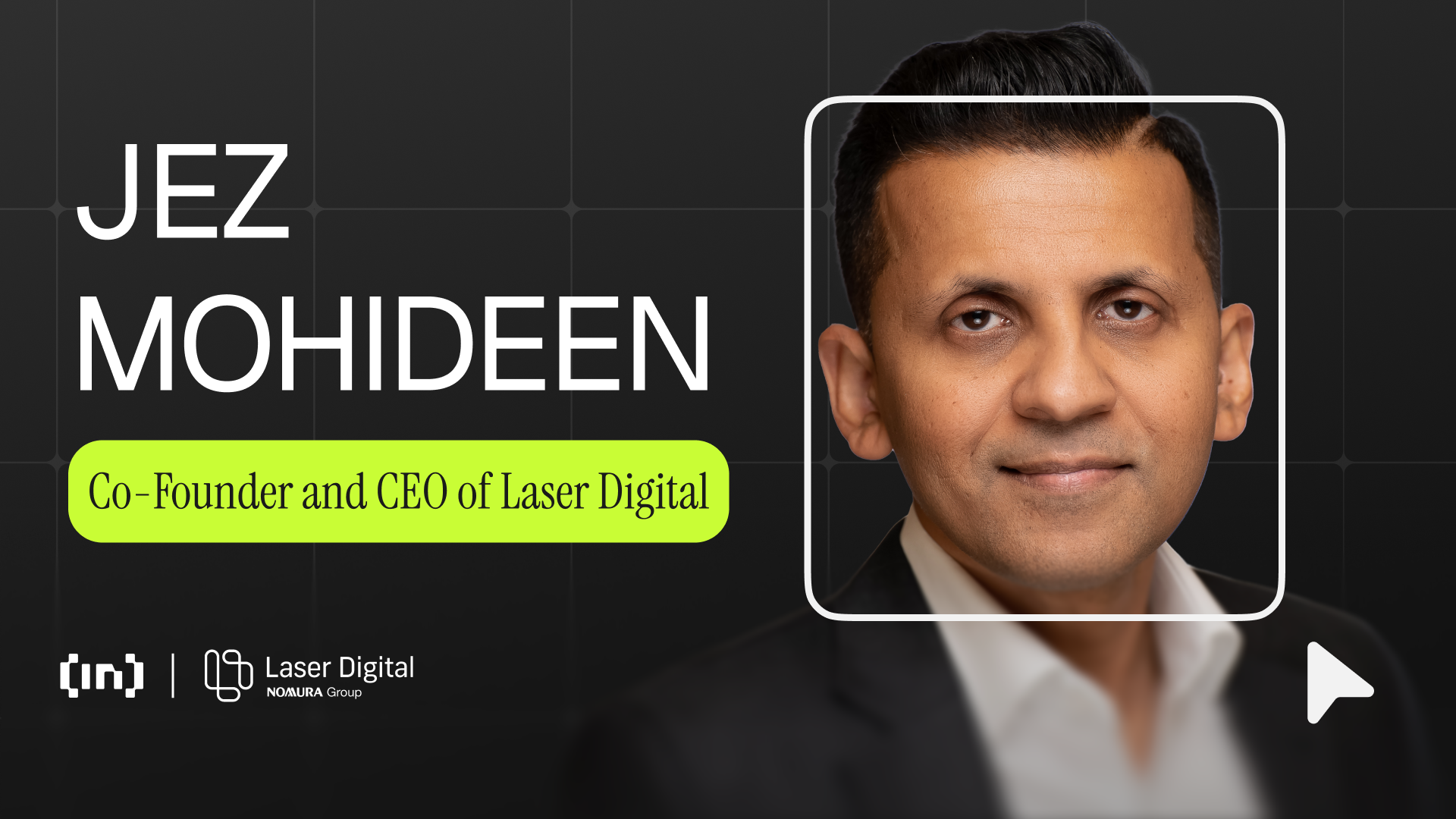 Digital Laser CEO in crypto shift