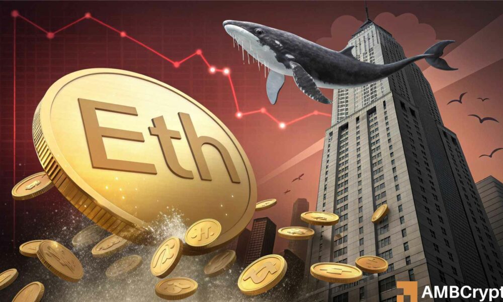 Ethereum on the edge: how a whale landfill of $ 32 million shook ETH prices