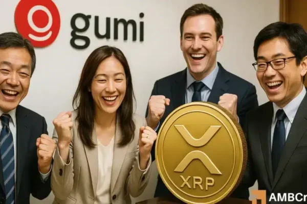 The Japanese Game Gumi firm Aposta $ 17 mln in XRP, omita Ethereum: here is why