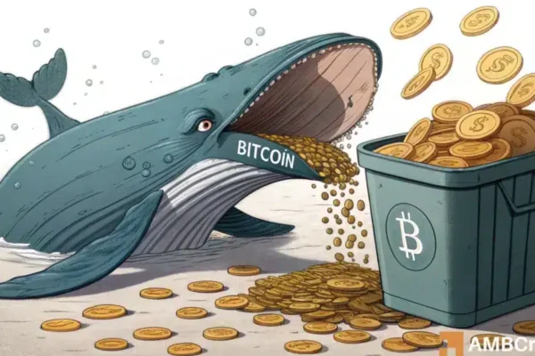 Bitcoin 112k BTC whales download in a month: Bearsh September ahead?