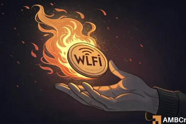 WLFI proposes tokens burns when the currency backed by Trump crashes 50%