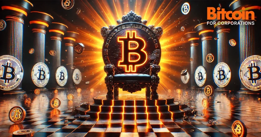 Why only Bitcoin belongs to corporate balances