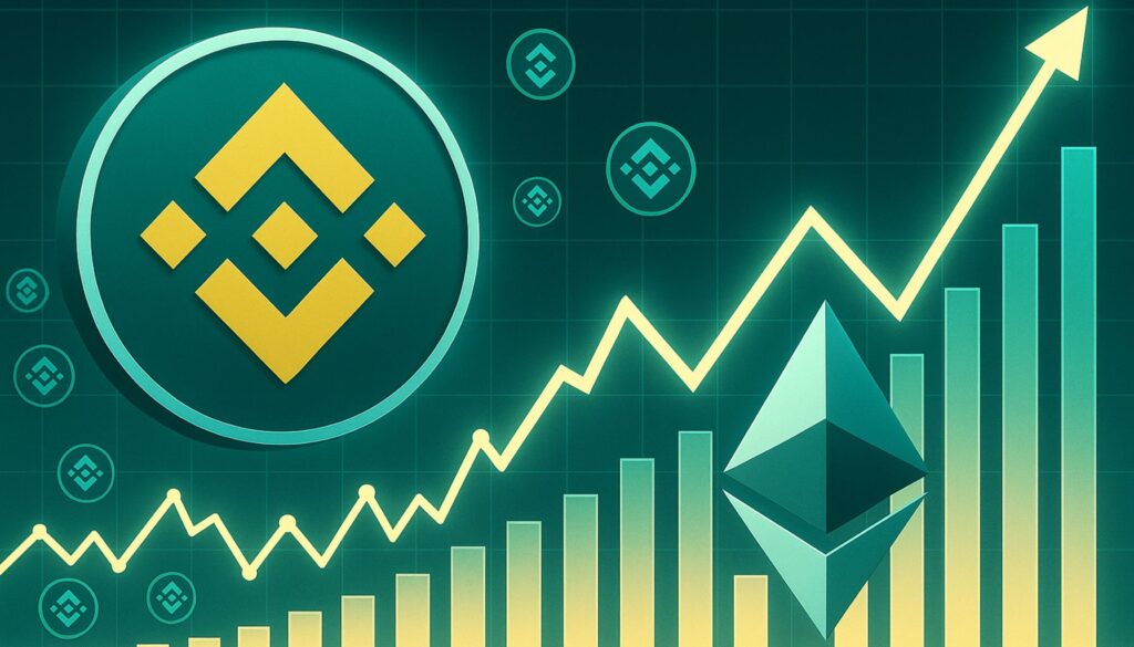 Binance network activity surpasses Ethereum as active addresses bend since April