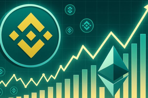 Binance network activity surpasses Ethereum as active addresses bend since April