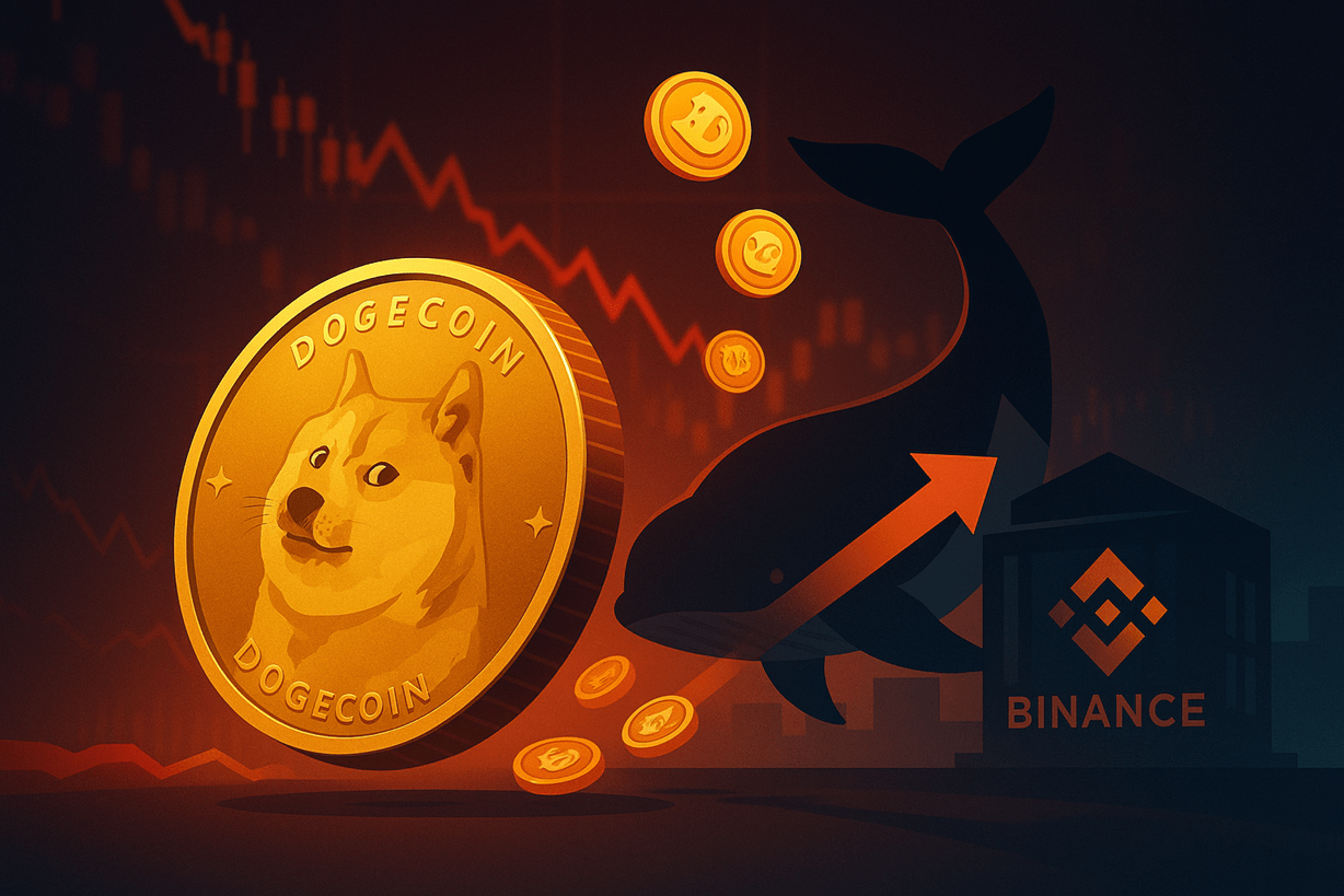 Dogecoin dropped 18%, but the whale removes 122 million Duxt de Binance Dogecoin dropped 18%, but the whale removes 122 million Duxt de Binance