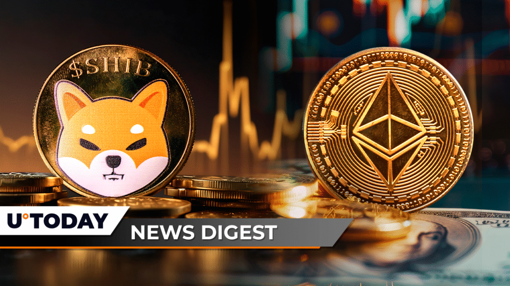 Shiba Inu (Shib) On the edge of the historical rupture, the XRP ETFs could end XRP, Ethereum will turn Bitcoin, says the CEO of consensys – Crypto News Digest Shiba Inu (Shib) On the edge of the historical rupture, the XRP ETFs could end XRP, Ethereum will turn Bitcoin, says the CEO of consensys – Crypto News Digest