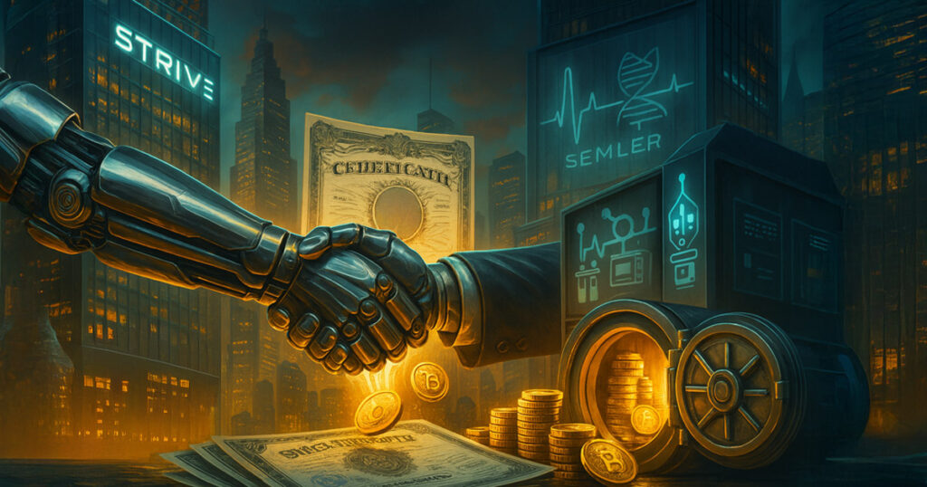 The fusion of Stive All stock with Semler Scientific Cement Bitcoin Strategy