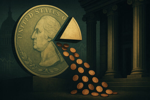 23 cents of each dollar of taxes will pay interest on the debt of the United States