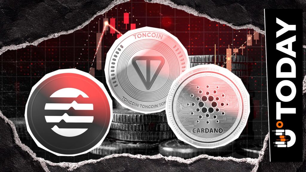 Toncoin (TON), Cardano (ADA), Solana (SOL) among the worst performers as cryptocurrencies stagnate