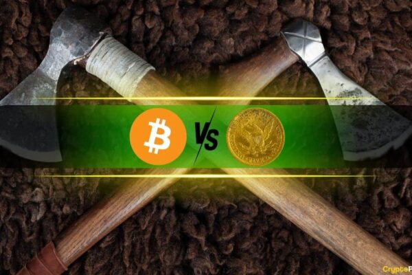 Analyst Destroys Argument That Cryptocurrencies Are Just Speculations With Gold Chart