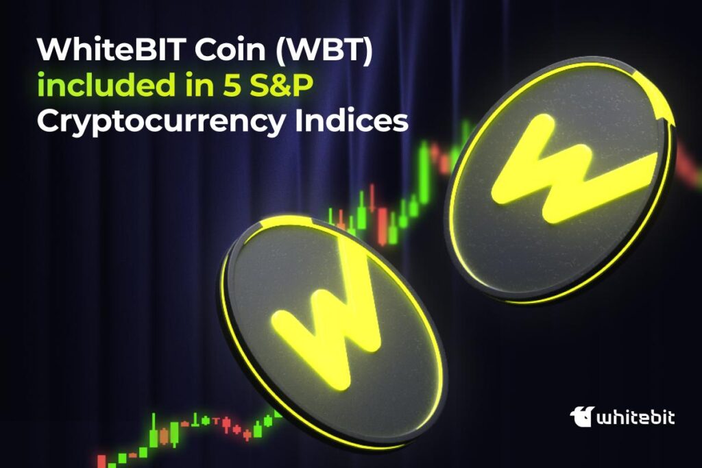 WhiteBIT’s WBT Native Coin Added to Five S&P Crypto Indices