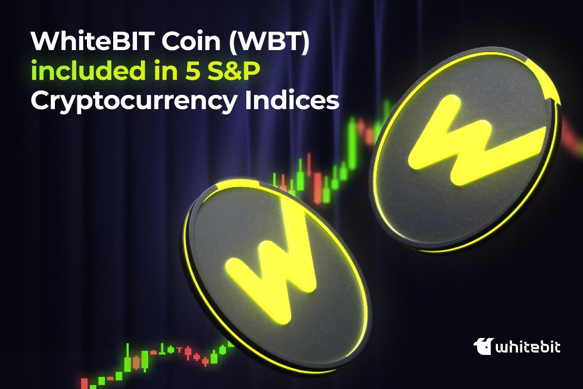 WhiteBIT’s WBT Native Coin Added to Five S&P Crypto Indices
