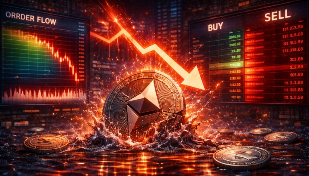 Binance Order Flow Suggests Ethereum Is In Correction Mode – Demand Still Lacking