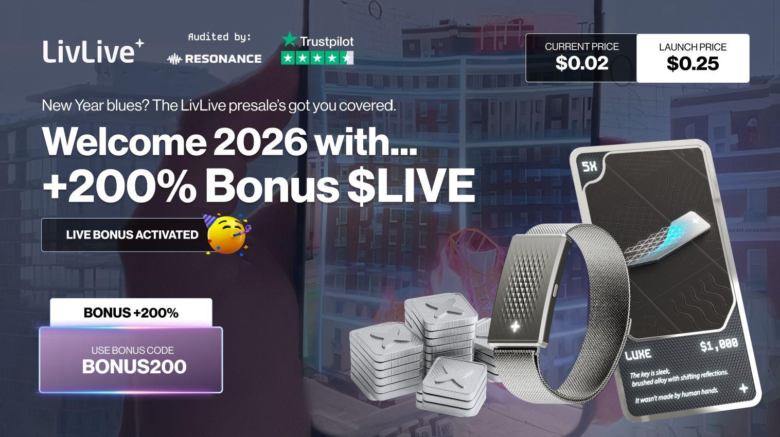 Is LivLive the next cryptocurrency to hit  in 2026 with gamified utility, while Solana points to a breakout?