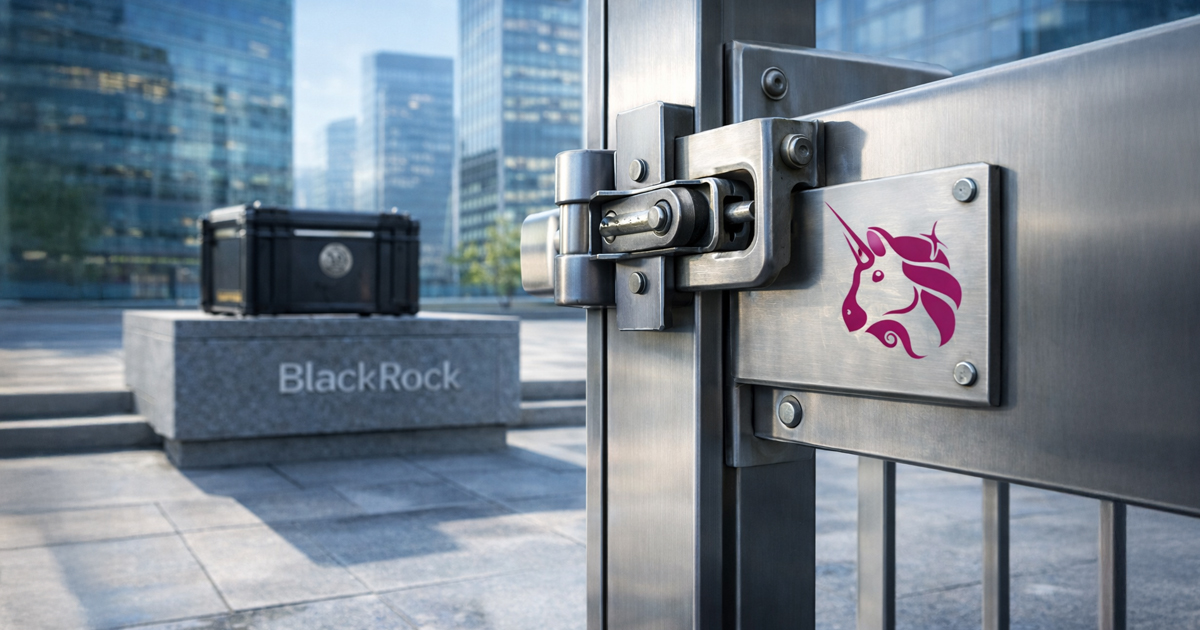 Uniswap está llevando el BUIDL de 2.200 millones de dólares de BlackRock a DeFi, pero el acceso comercial tiene un inconveniente