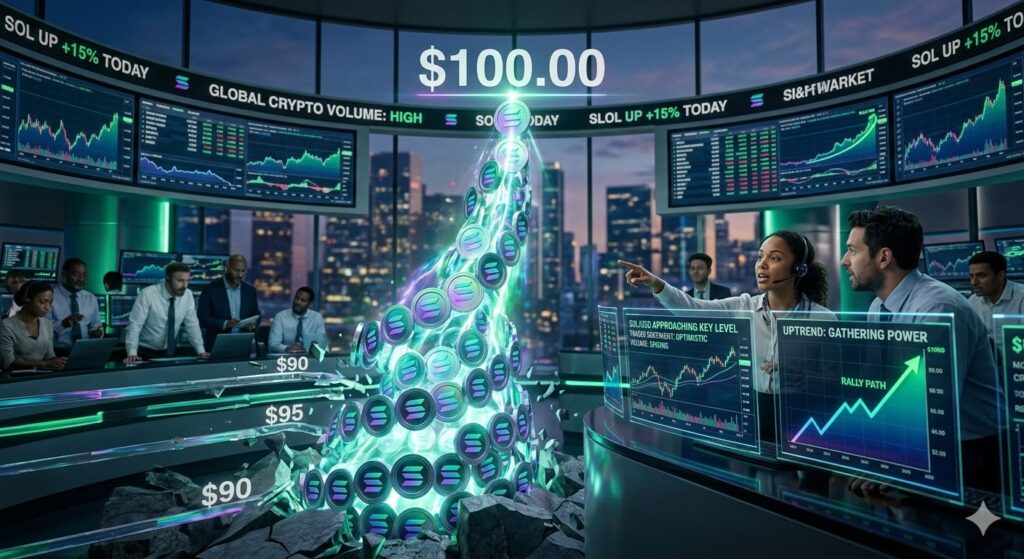 Solana (SOL) Rally Builds, Traders Eye Critical Test of 0