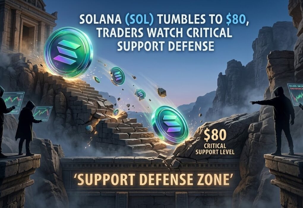 Solana (SOL) Falls To , Traders Eye Defense Of Critical Support