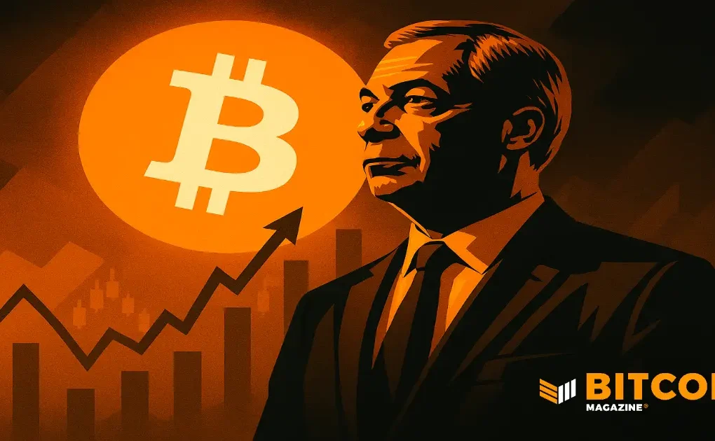 Nigel Farage Takes 6% Stake in Bitcoin Stack BTC Company