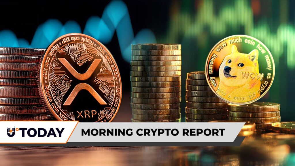 XRP Teases ‘Big Bang’ Scenario Ahead of March 19: Bollinger Bands, Dogecoin (DOGE) Jumps 176% to Break 6-Figure Threshold in Active Addresses, Shiba Inu Coin Sees 63.772 Billion SHIB Unlocked on Bitget – Morning Crypto Report XRP Teases ‘Big Bang’ Scenario Ahead of March 19: Bollinger Bands, Dogecoin (DOGE) Jumps 176% to Break 6-Figure Threshold in Active Addresses, Shiba Inu Coin Sees 63.772 Billion SHIB Unlocked on Bitget – Morning Crypto Report